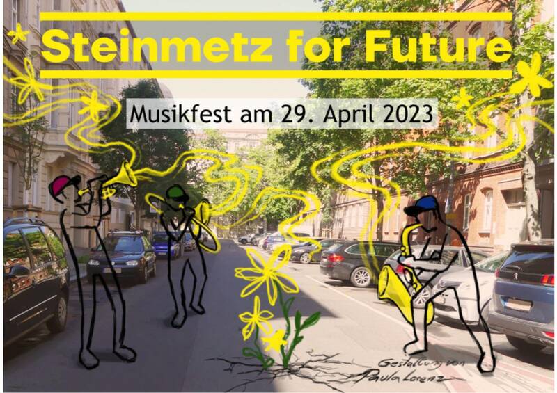Musikfest in der nördlichen Steinmetzstraße (zwischen Kurfürsten- und Bülowstraße)