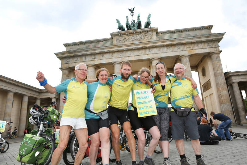 MUT-TOUR Aktionstag in Berlin am 11.08.2018 für mehr Offenheit mit Depressionen