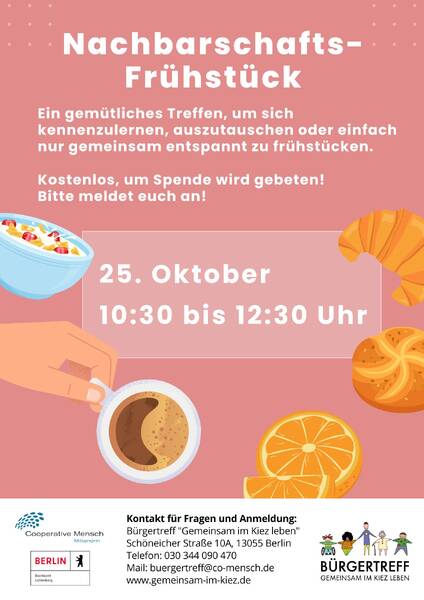 Nachbarschafts-Frühstück 