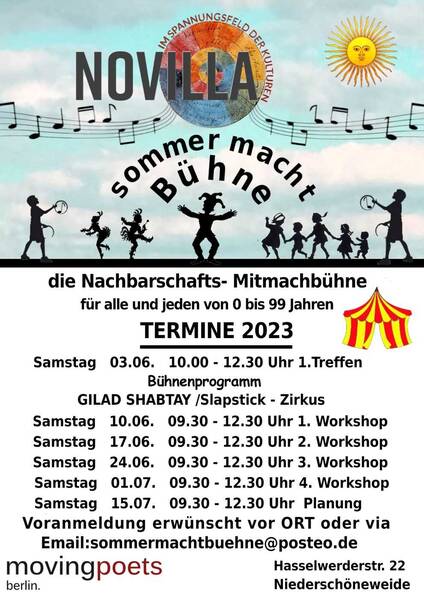 Sommer macht Bühne