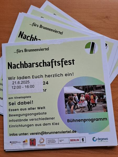 Nachbarschaftsfest Brunnenviertel