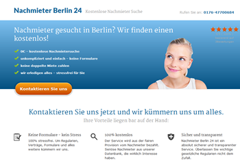 Nachmieter gesucht Berlin? Kostenloser Service!