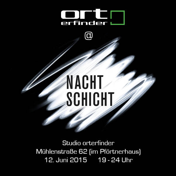 Designer-Duo orterfinder öffnet das Studio zur Berlin Design-Night (Nachtschicht)