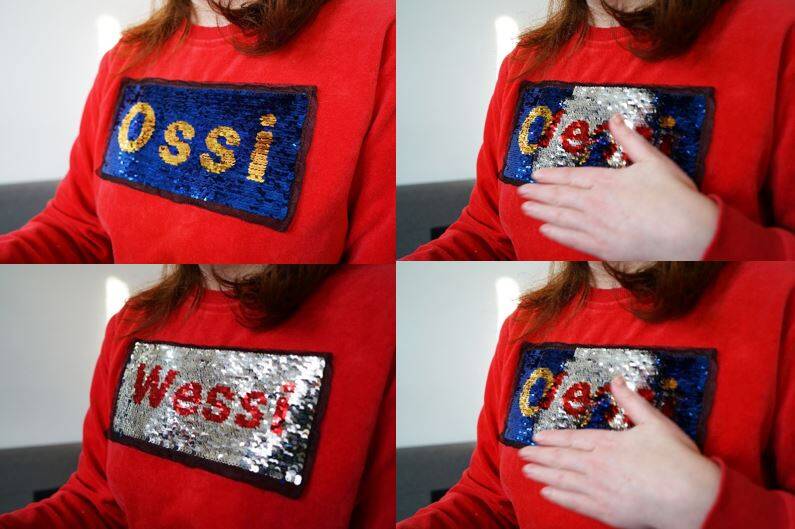 Ossi/Wessi-Nähcafé mit Nadja Buttendorf - Begleitprogramm zur Ausstellung in Galerie Adlershof