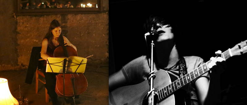 Chris Glen & Natasha Jaffe in der Blume