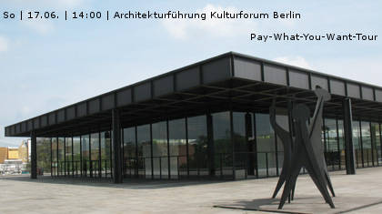 ARCHITEKTURFÜHRUNG KULTURFORUM BERLIN