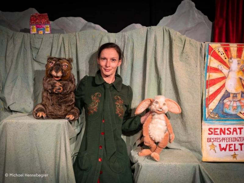 Kindertheater mit Nicole Gospodarek: „Hasen pfeifen nicht“