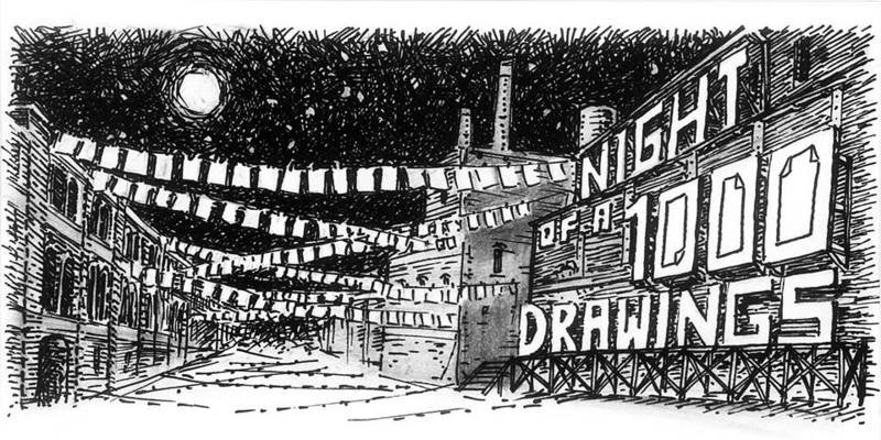 Night of a 1000 Drawings Berlin