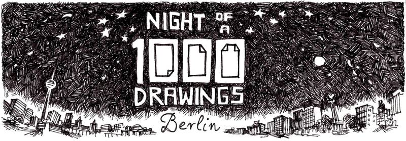 Night of a 1000 Drawings Berlin