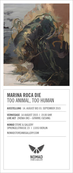 Marina Roca Die - Soloausstellung "Too Animal, Too Human"