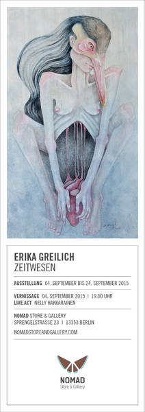 Erika Greilich - Soloausstellung "Zeitwesen"
