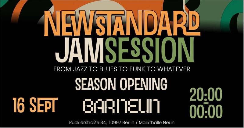 The New Standard Jam Session Season Opening!