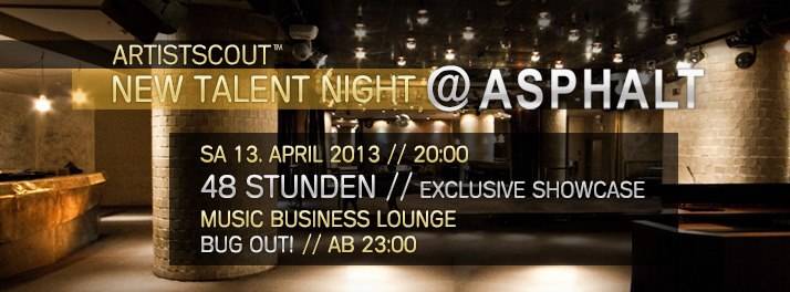 Live Music im Asphalt Berlin - New Talent Night