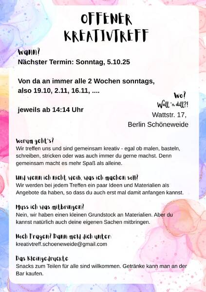 Offener Kreativtreff