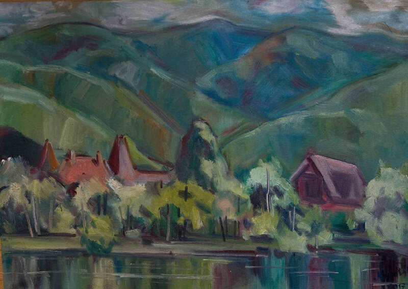Vernissage ab 18 Uhr: Olga Pashora - Bilder meiner Welt