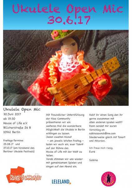 Ukulele Open Mic