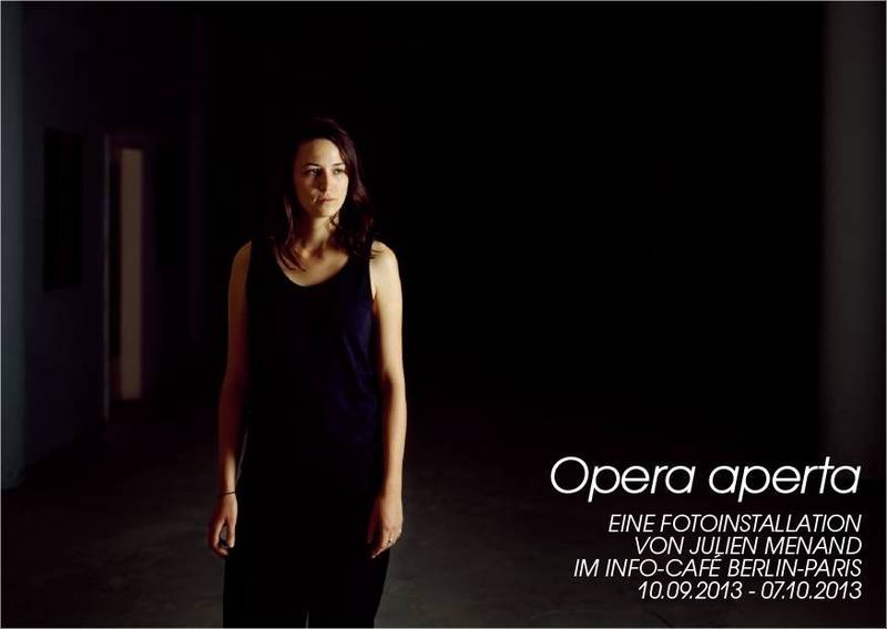 Eröffnung der Fotoinstallation "Opera aperta" von Julien Menand
