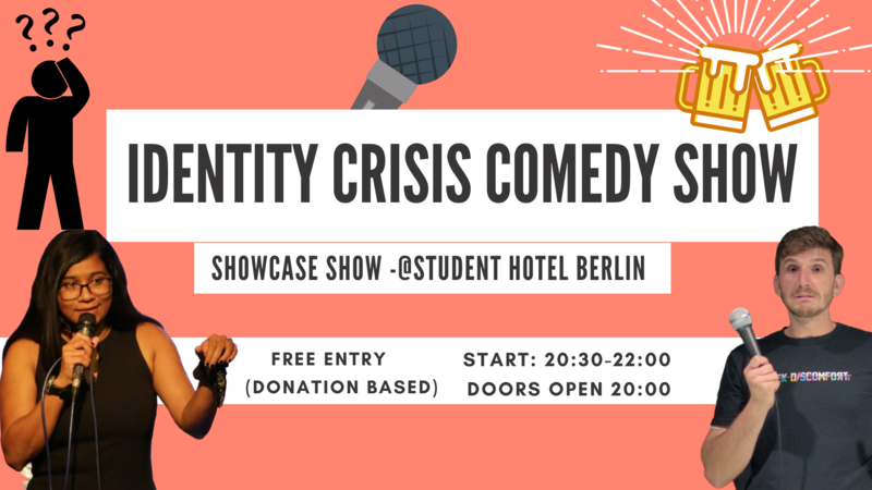Free English Standup Comedy - in Mitte ⭐Identity crisis comedy show⭐