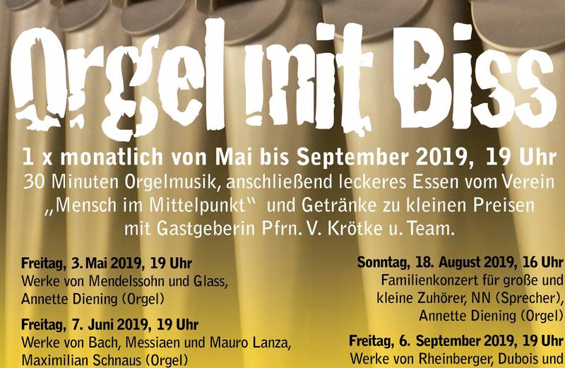 Orgel mit Biss - Stephanus Kirche im Gesundbrunnen