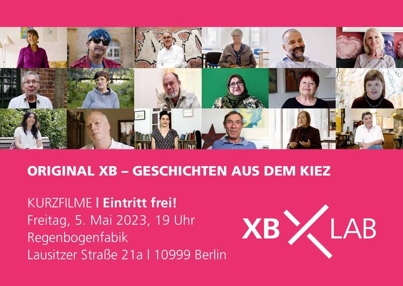"Original XB - Geschichten aus dem Kiez" - Kurzfilme im RegenbogenKino