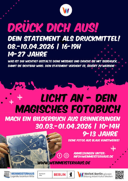 Osterferienworkshop für Kinder: Licht an – Dein magisches Fotobuch 
