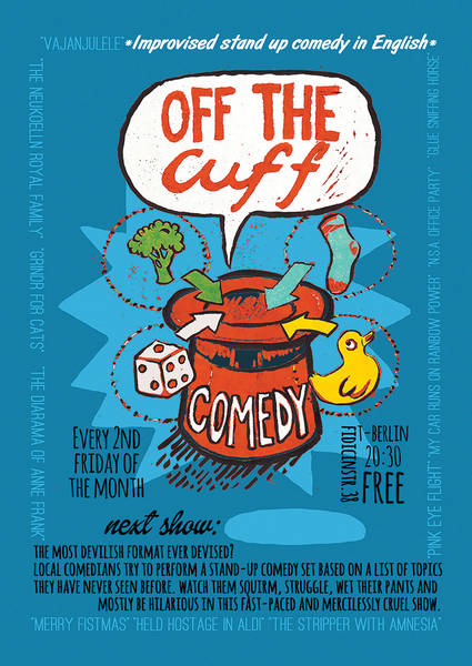 Off The Cuff - Improvised stand-up comedy (english)