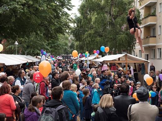Moabiter Kiezfest am Rathaus Tiergarten – Lokal! Kreativ! Bunt! 
