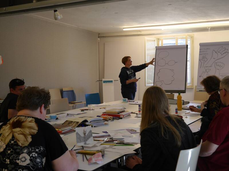 Geschichte(n) zeichnen! Comic-Workshop für Anfänger*innen  mit Elke R. Steiner