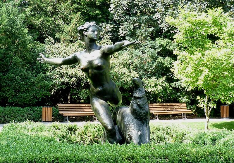 Durch den Volkspark Humboldthain