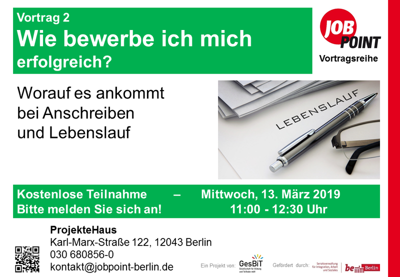 Wie bewerbe ich mich erfolgreich?