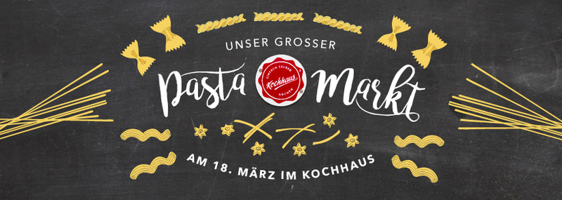 Großer Pasta Markt im Kochhaus Schöneberg