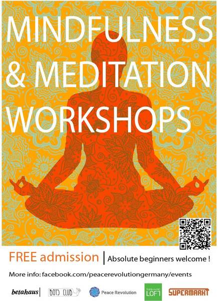 Mindfulness & Meditation Workshops, 14-16 April, Berlin