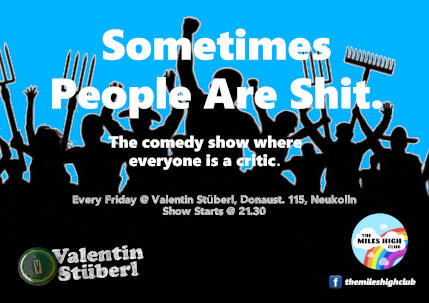 Sometimes People Are Shit - Comedy auf Englisch
