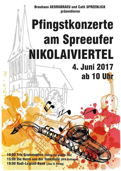 Pfingstkonzerte am Spreeufer