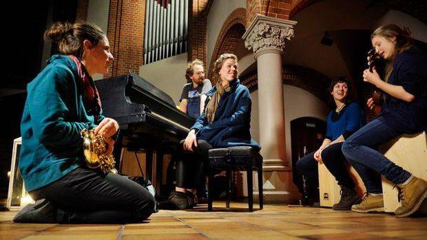 Jamming in the church