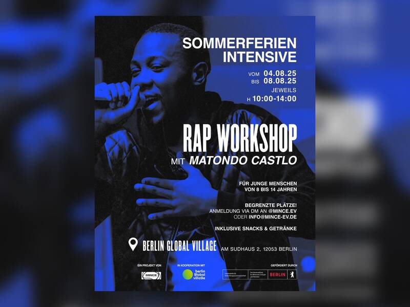 Kostenlose Rap Workshop-Woche für Kinder