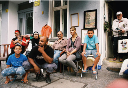 Vernissage der Fotoausstellung „Tout Paris aux Amandiers!, Tout Berlin à Neukölln !" + Konzert von Mahmoud Fayoumi & George Kandalaft