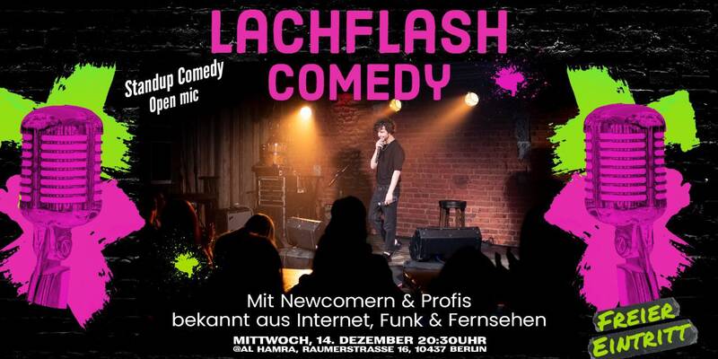 ⭐ ! Live Stand Up - Lachflash Comedy ! ⭐