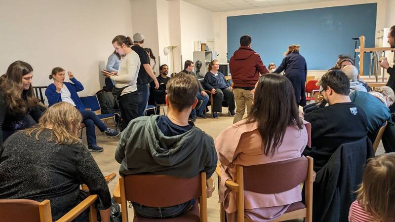 Werwölfe von Düsterwald in Moabit spielen
