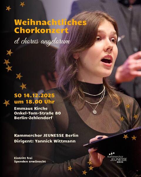Kammerchor Jeunesse - Weihnachtskonzert a cappella