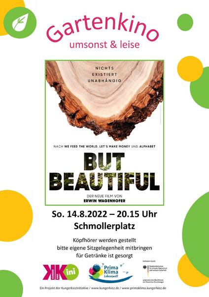 Gartenkino: But Beautiful - Silent Cinema auf dem Schmollerplatz in Alt-Treptow