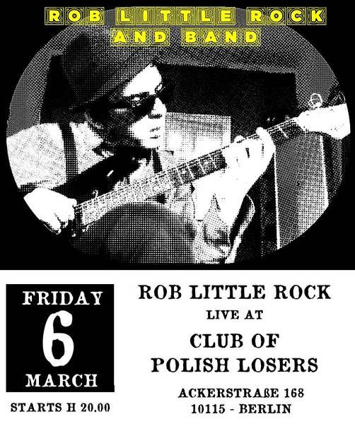 Rob Little Rock live at Club of polish losers