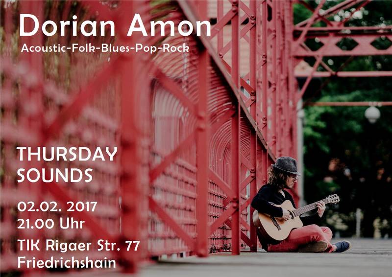 ThursdaySounds Konzert - Dorian Amon