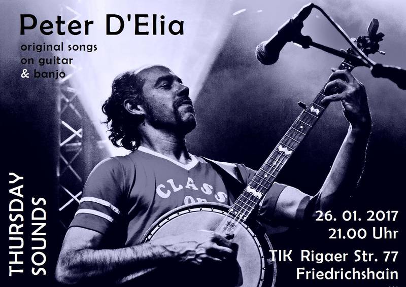 ThursdaySounds Konzert - Peter D'Elia