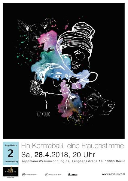 Cayoux - Ein Kontrabaß, eine Frauenstimme.