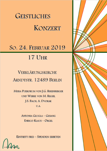 Geistliches Konzert mit Gesang und Orgel