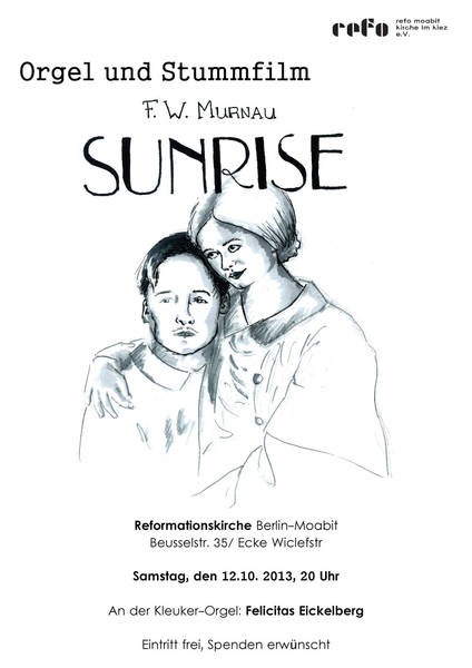Stummfilm - Orgel - Liebesdrama