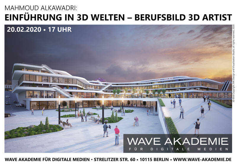 Einführung in 3D Welten - Berufsbild 3D Artist
