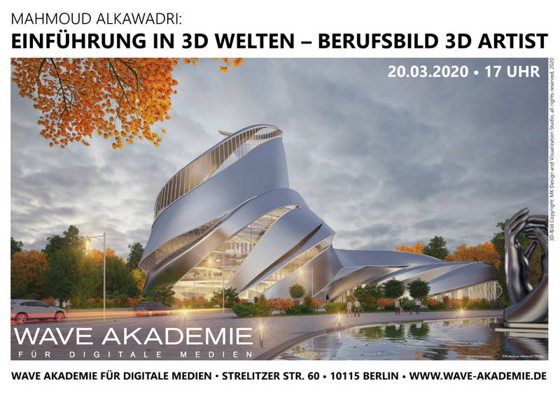 Einführung in 3D Welten - Berufsbild 3D Artist