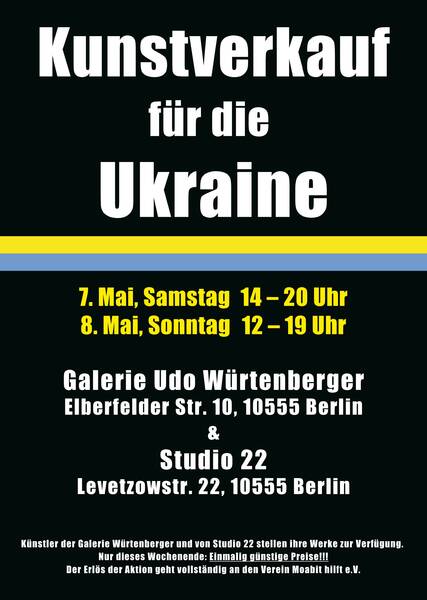 Kunstverkauf für die Ukraine